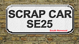 scrap car SE25